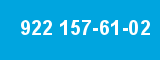 922 157-61-02